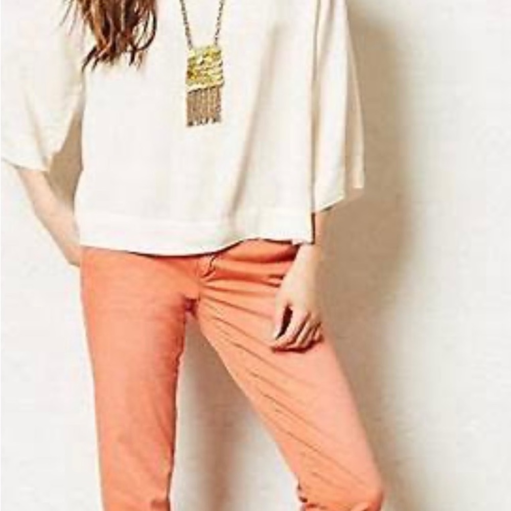 NWT Anthropologie Pilcro Hyphen Relaxed Fit Chino - Size 28 - Picture 6 of 6